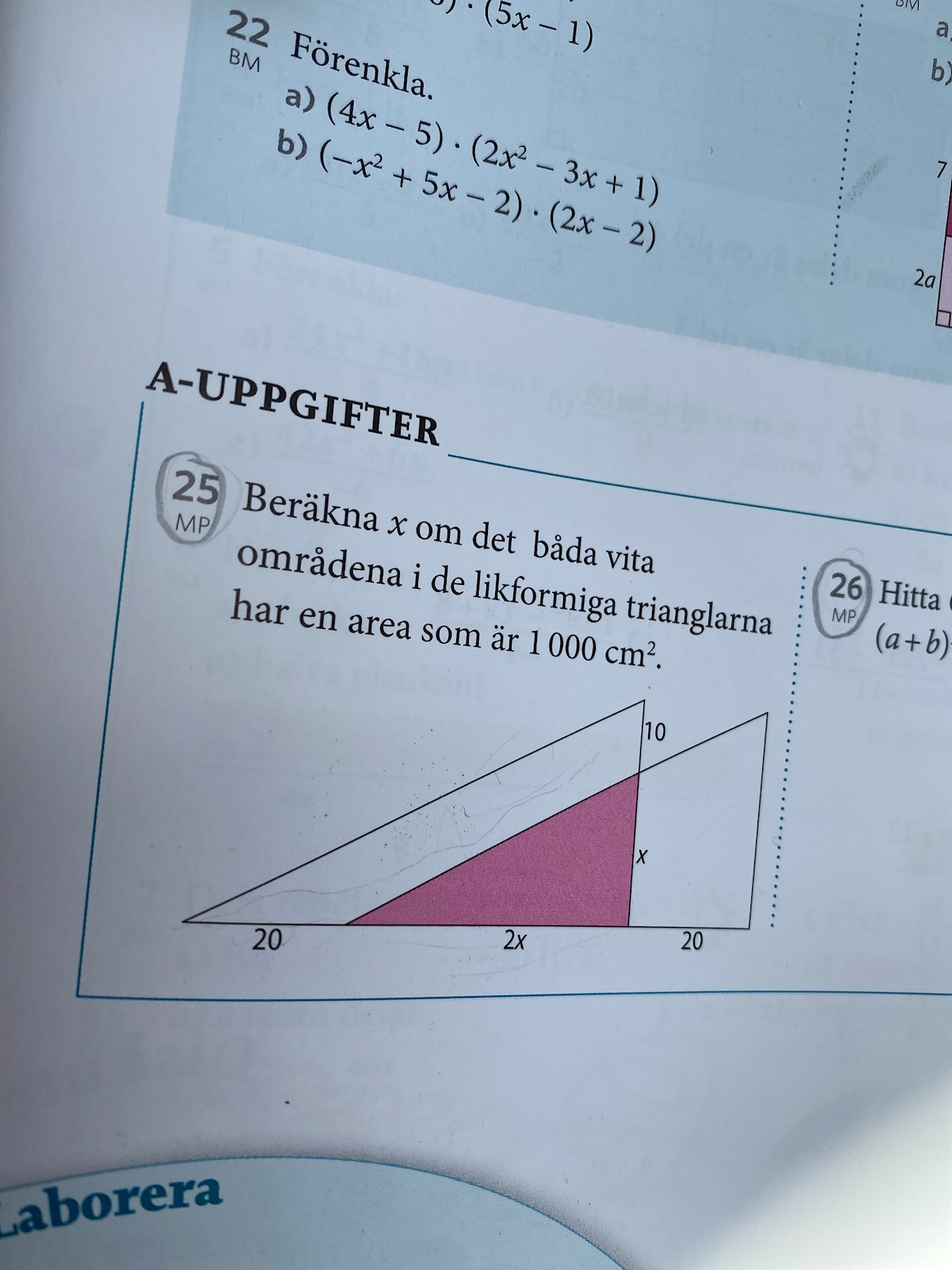 Algebra (Matematik/Årskurs 8) – Pluggakuten