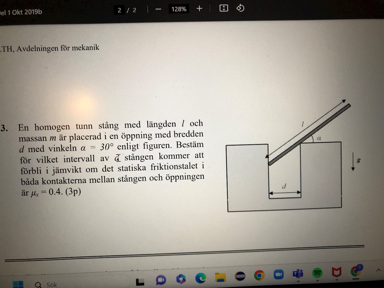 Friktion (Fysik/Universitet) – Pluggakuten