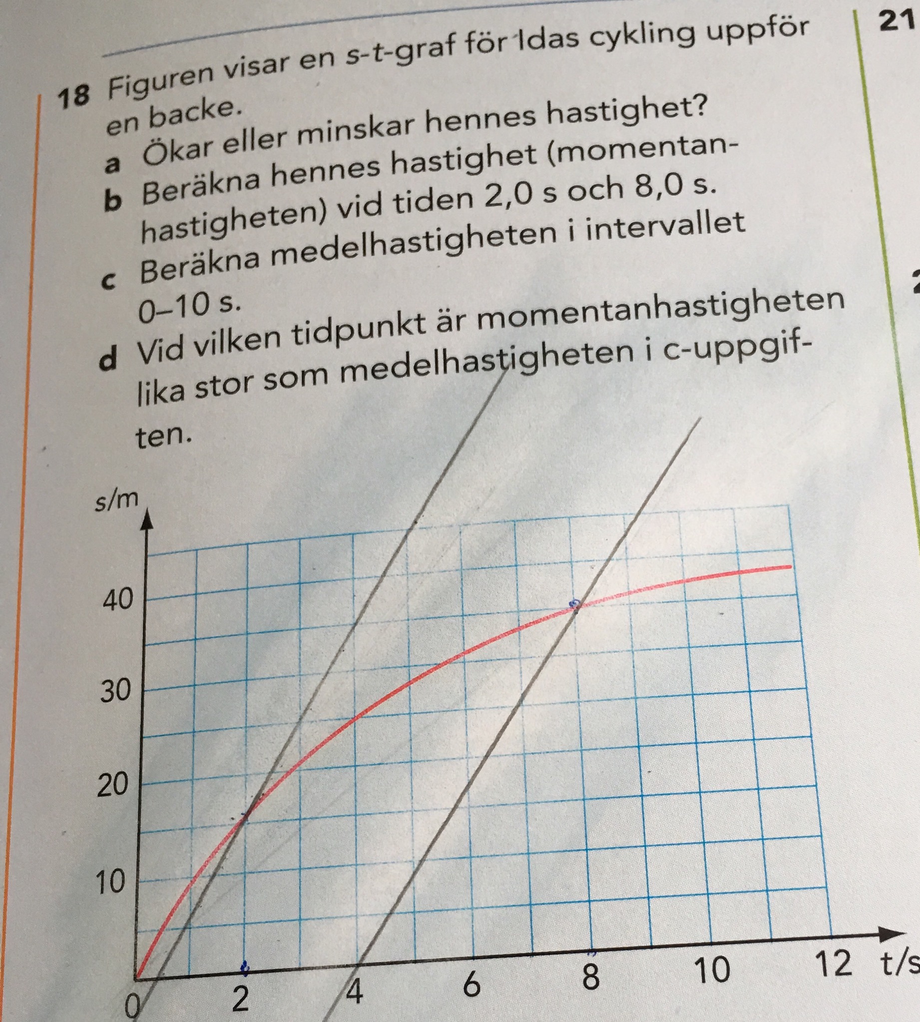 Momentanhastighet (Fysik/Fysik 1) – Pluggakuten