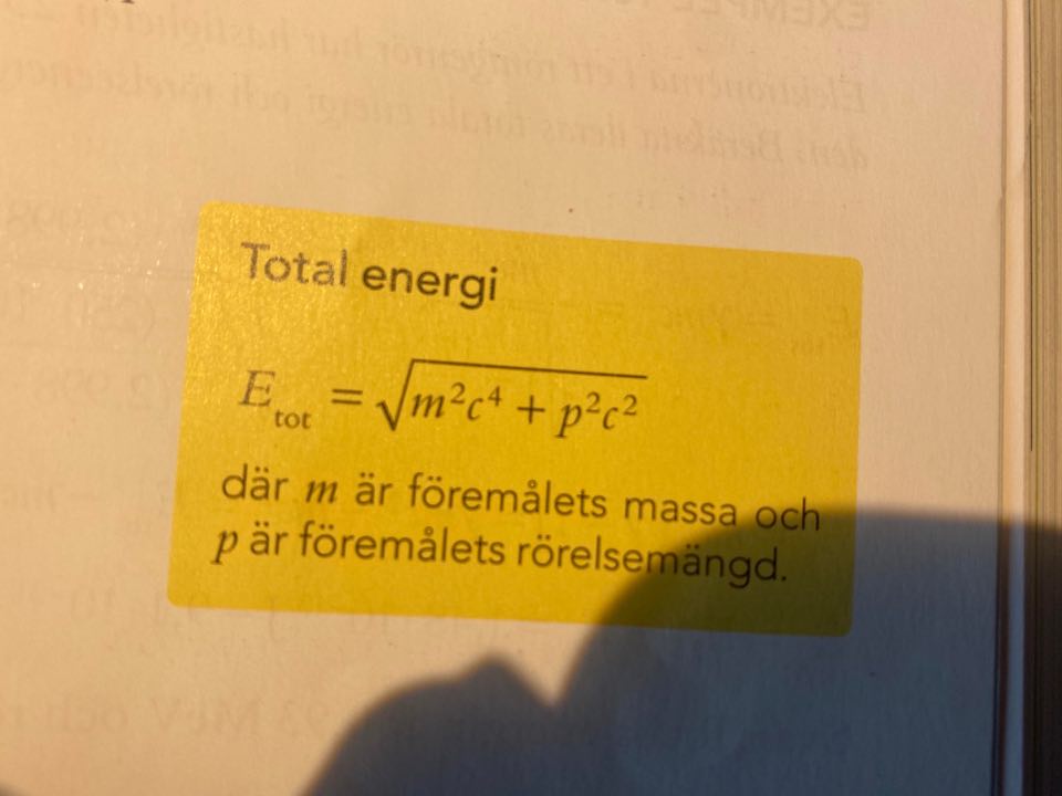 Massa Och Energi (Fysik/Fysik 1) – Pluggakuten