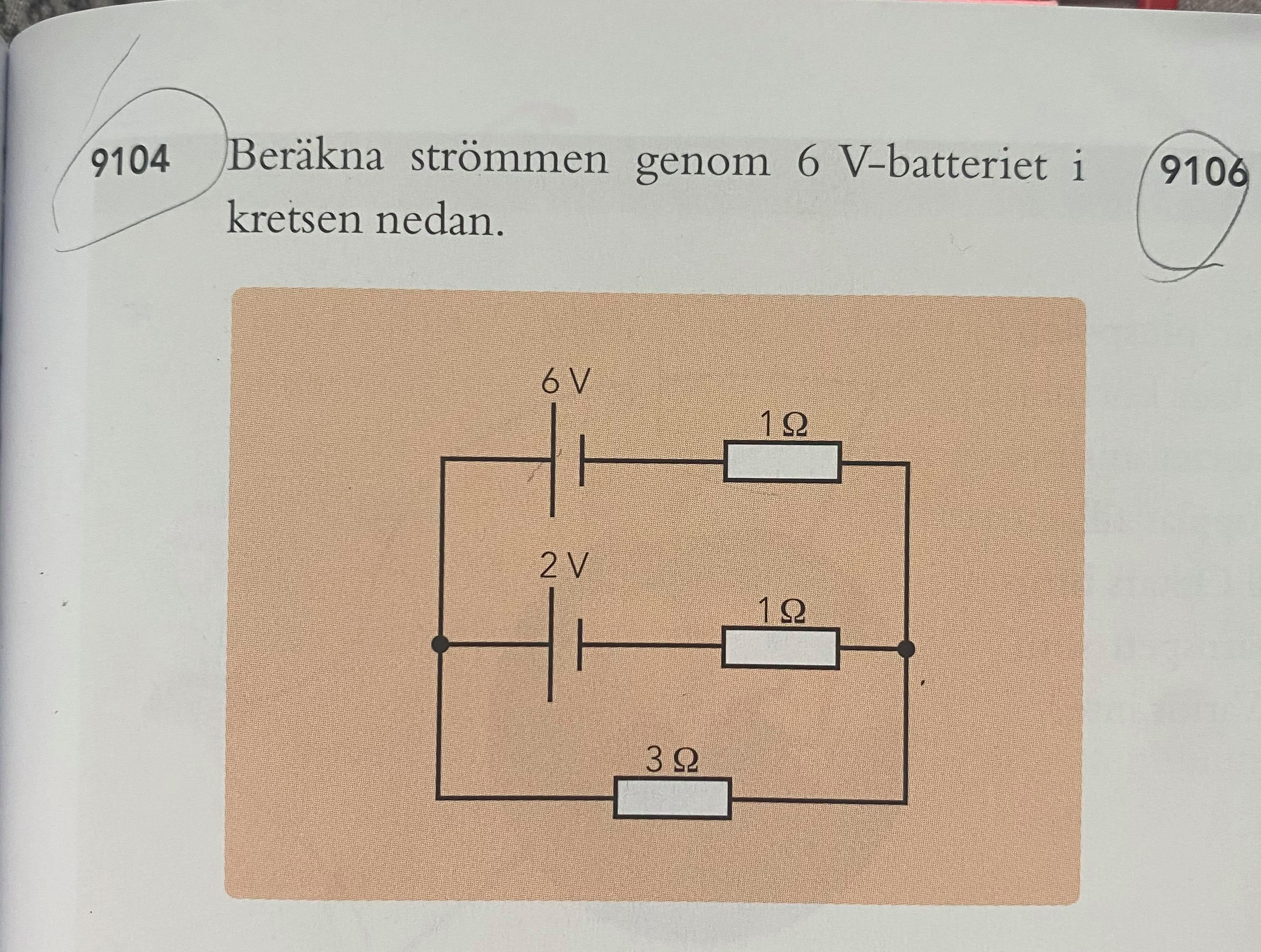 Fysik 1 Ellära 6V Batteri (Fysik/Fysik 1) – Pluggakuten