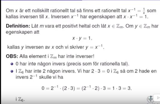 Vad Använder Man Inverterara Element Till? (Matematik/Universitet ...