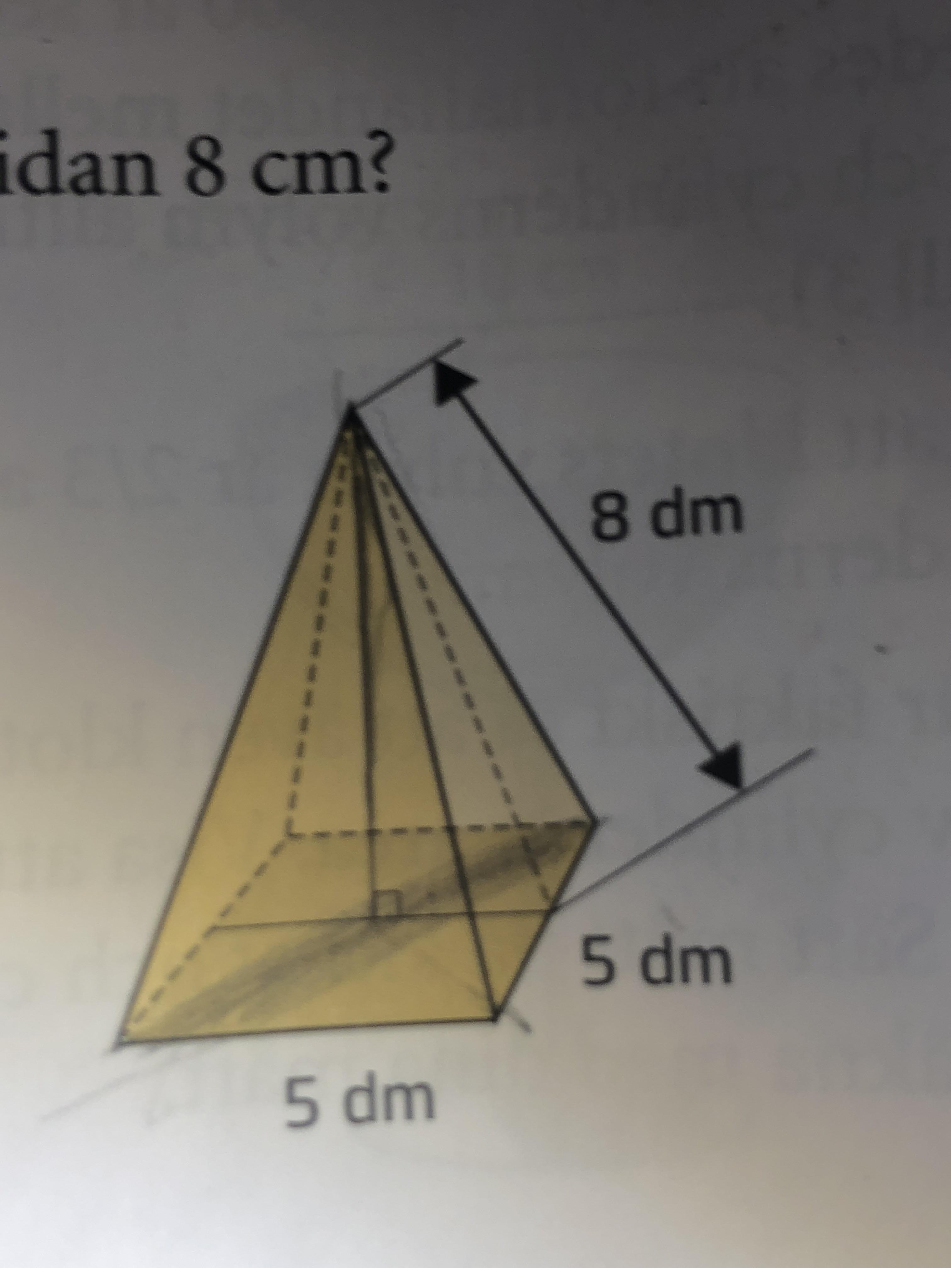 Pyramiden (Matematik/Matte 1/Geometri) – Pluggakuten