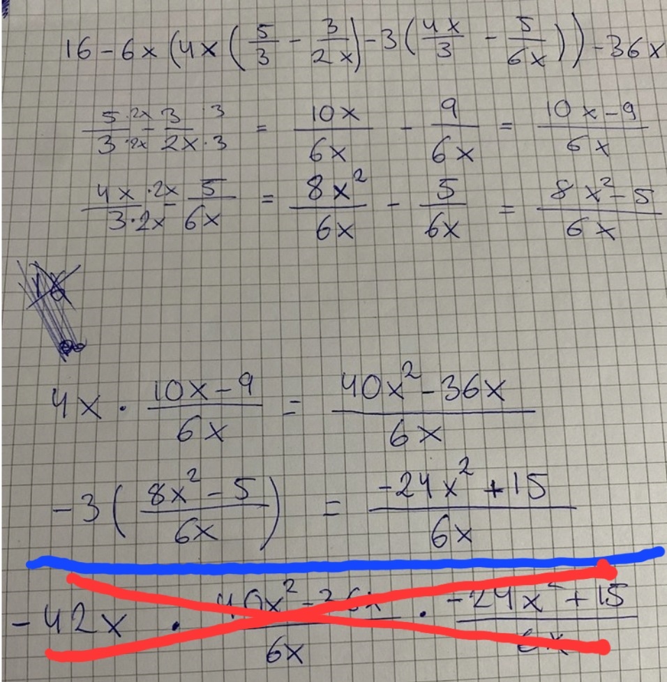 Förenkla Uttrycket (Matematik/Matte 1/Algebra) – Pluggakuten