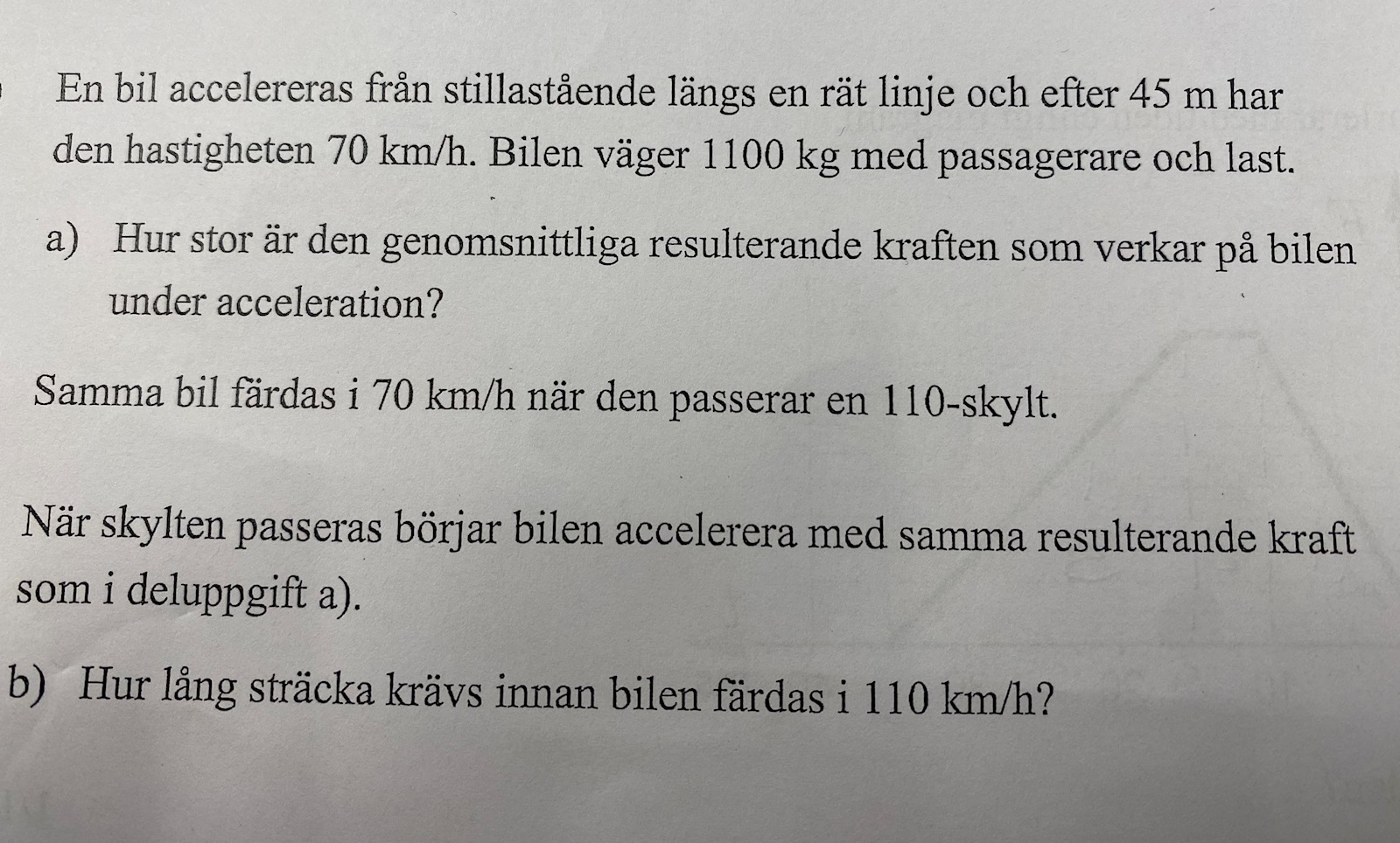 Fart Och Friktion, Fysik 1 (Fysik/Fysik 1) – Pluggakuten