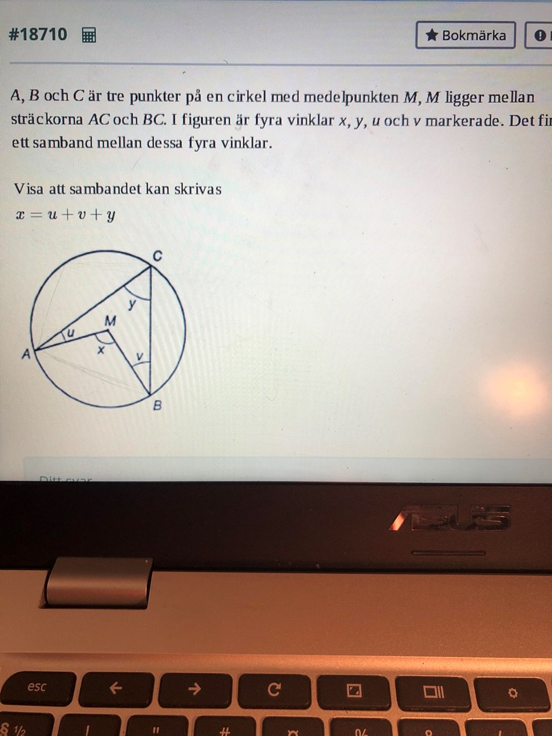 Visa Att Sambandet X U V Y Matematik Matte 2 Geometri Pluggakuten