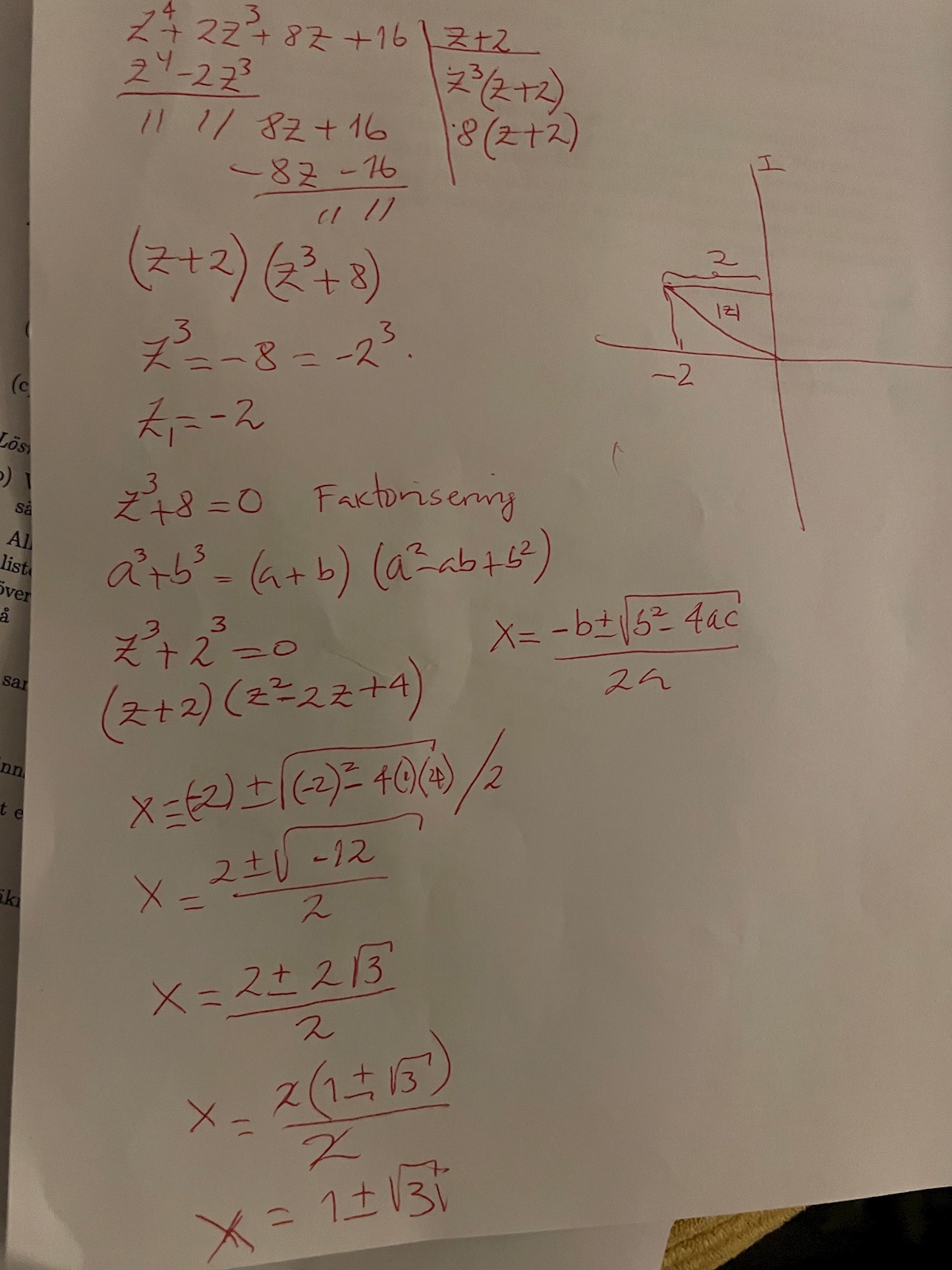 Polynom Ekvation (Matematik/Universitet) – Pluggakuten