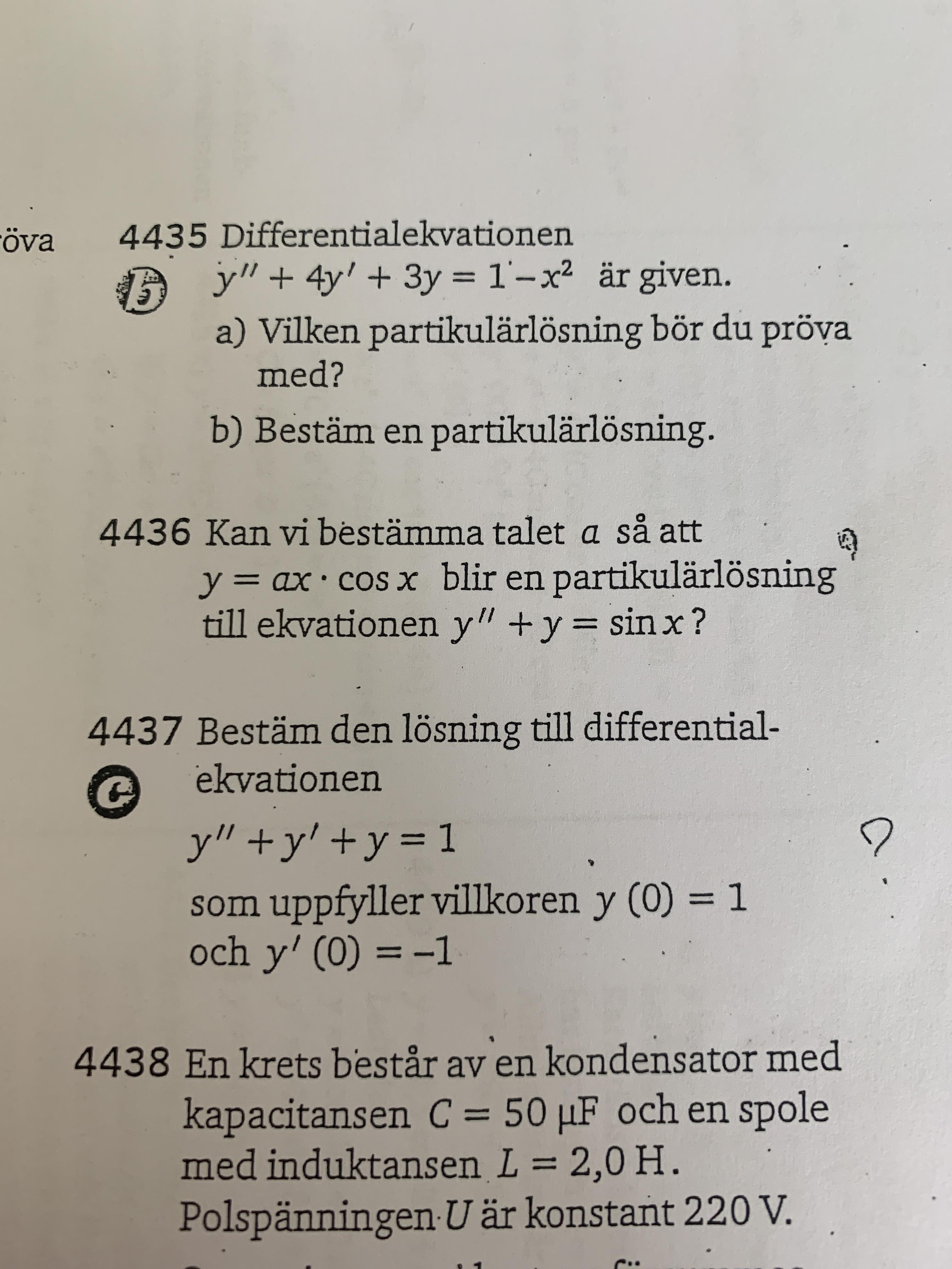 Homogen (Matematik/Matte 5/Differentialekvationer) – Pluggakuten