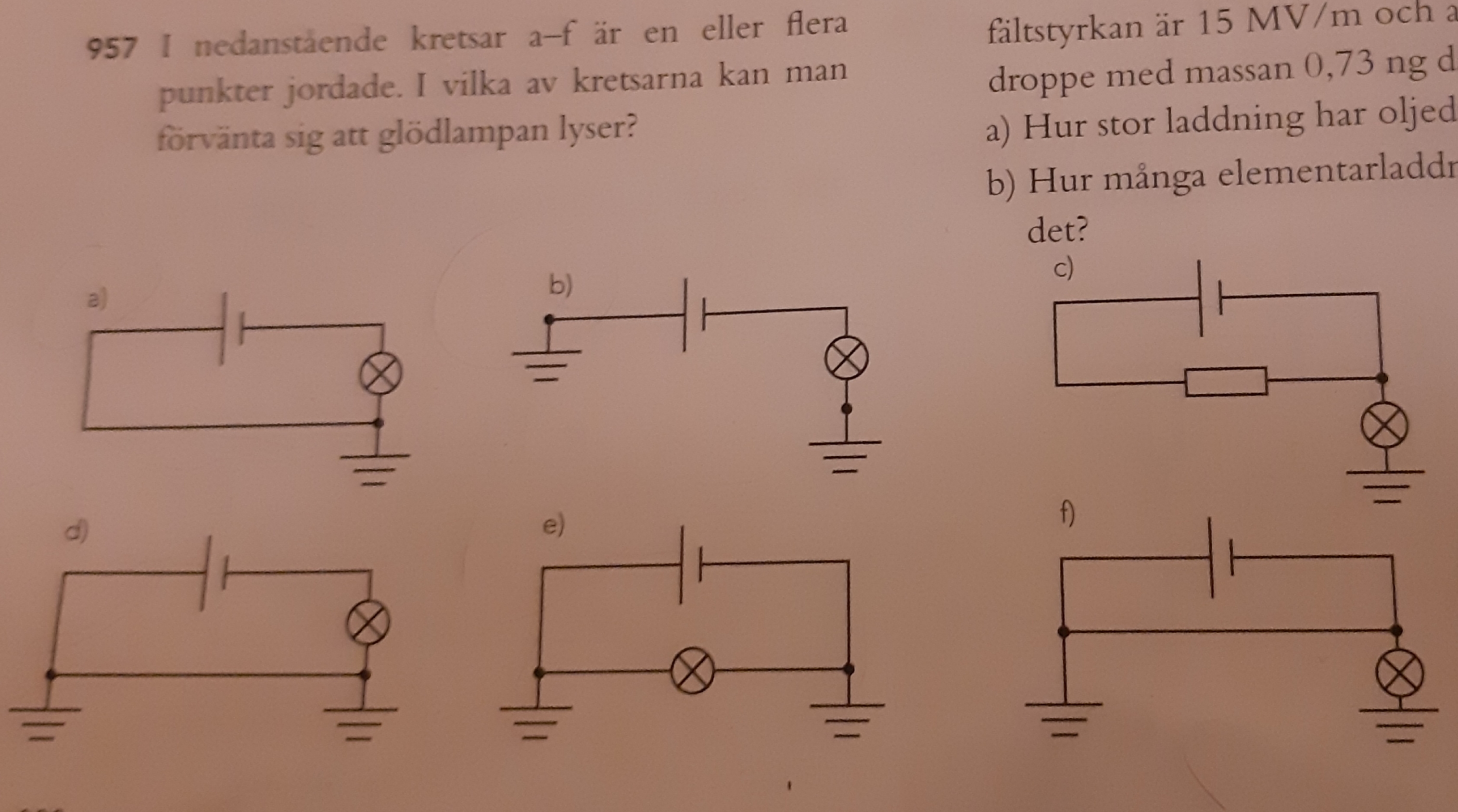 Ström Och Jordning (Fysik/Fysik 1) – Pluggakuten