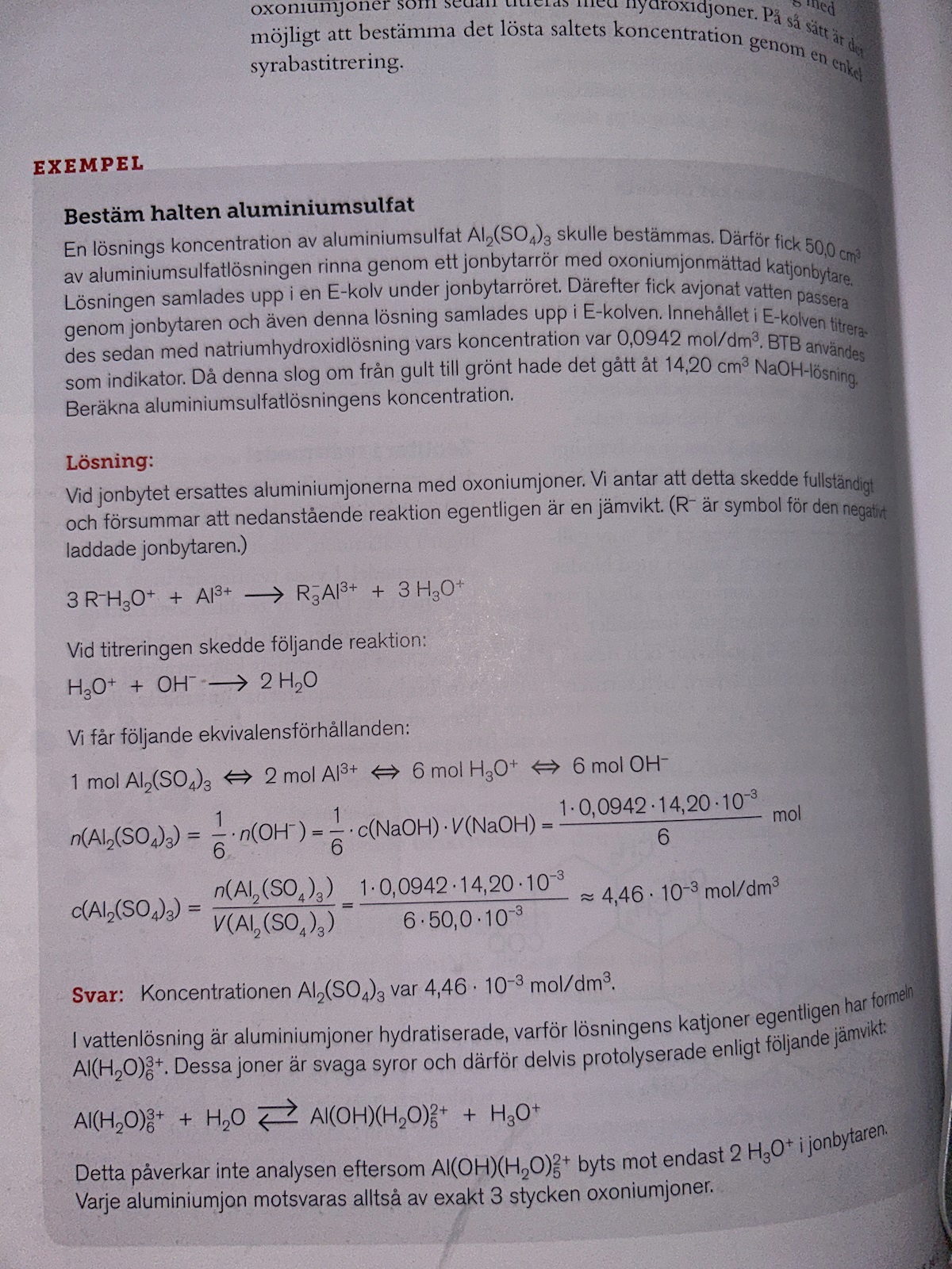 Jonbyte Och Saltets Koncentration (Kemi/Kemi 2) – Pluggakuten