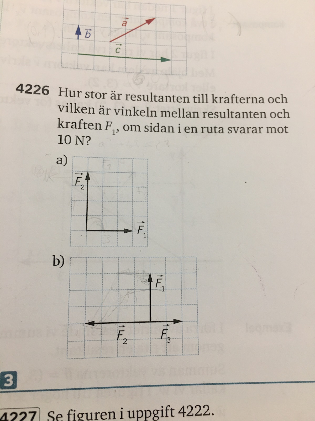 Vektorer (b Uppgiften) (Matematik/Matte 1/Geometri) – Pluggakuten