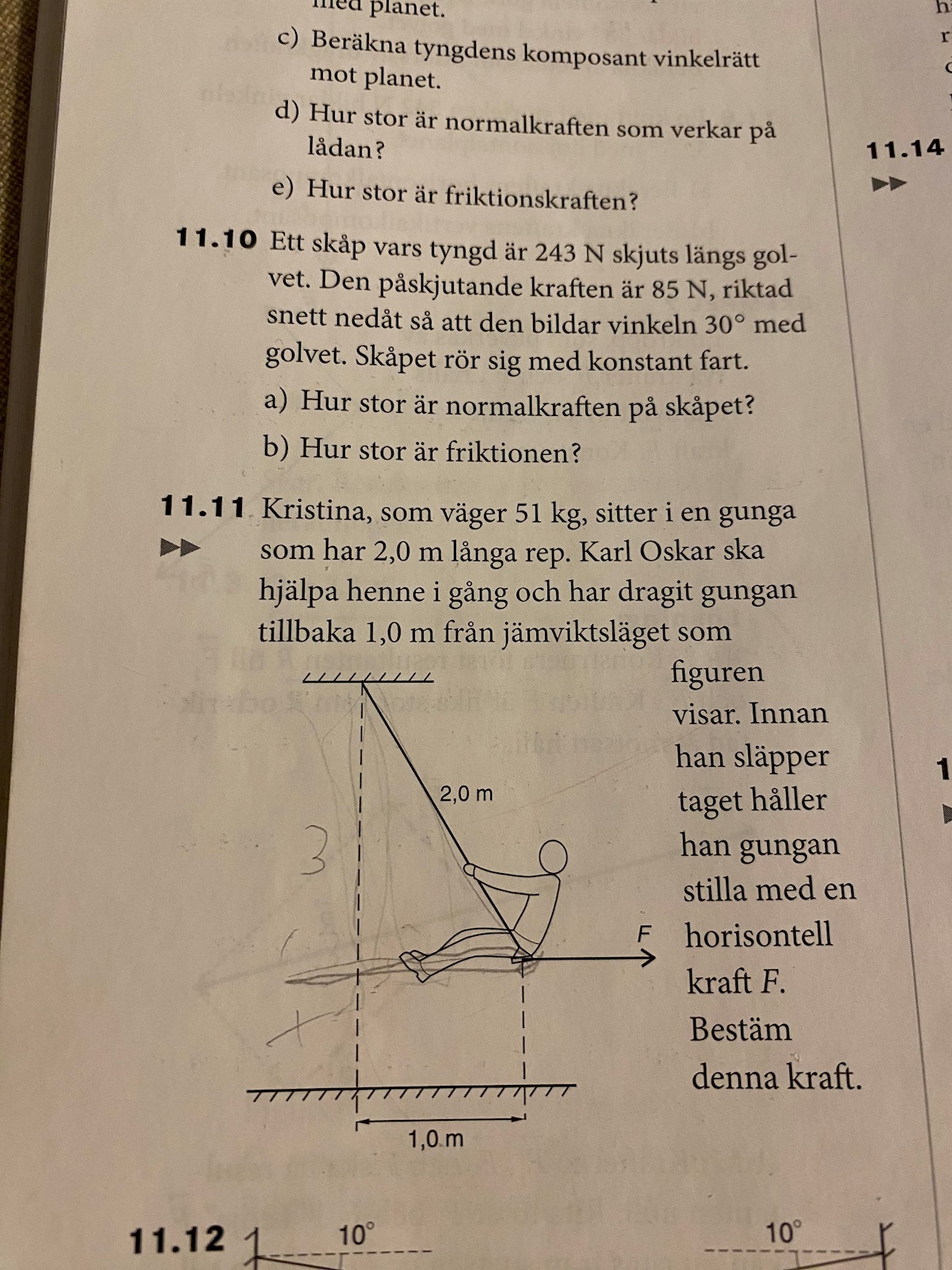 Någon Som Har Bra Koll På Krafter Och Rörelse I Fysik 1 (Fysik/Fysik 1 ...