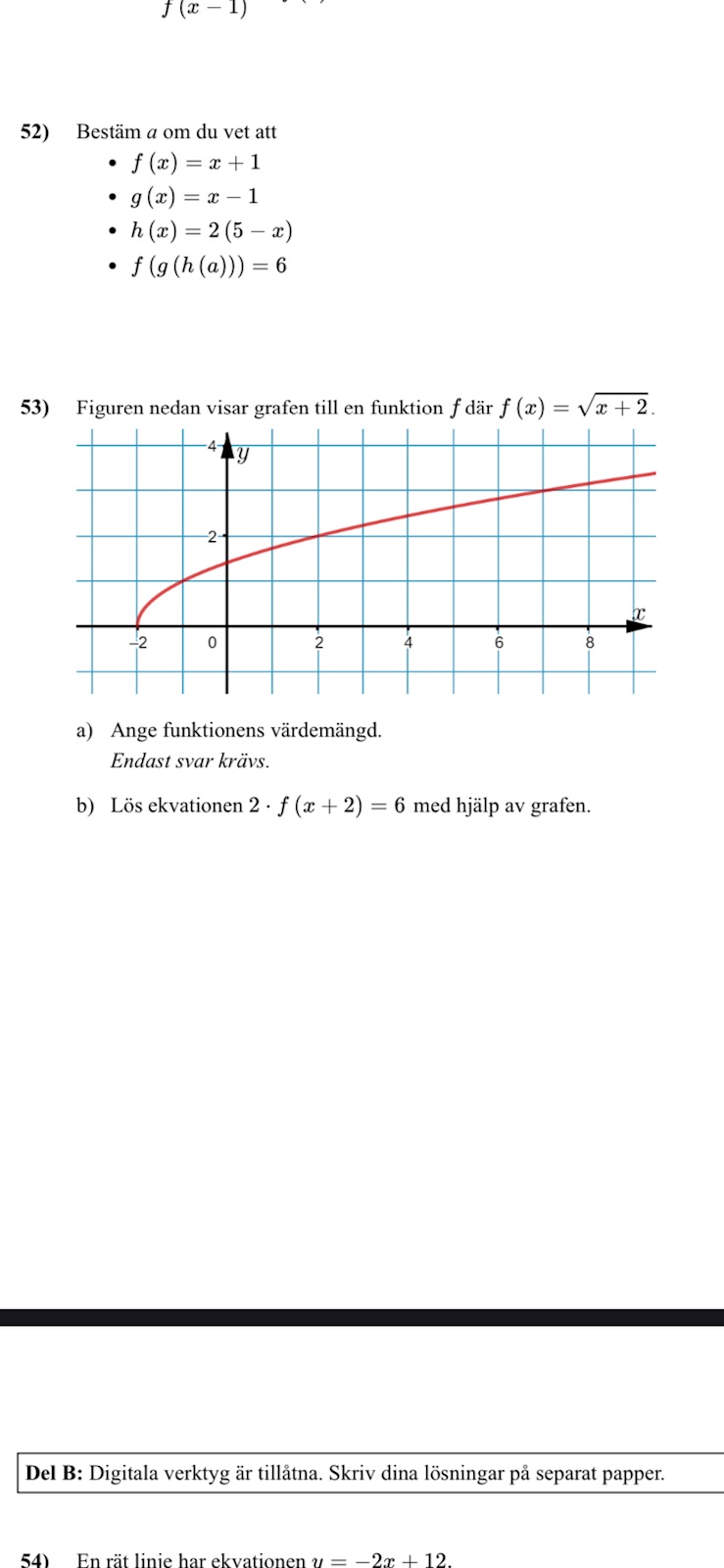 Tolka Grafer Och Ekvationer (Matematik/Matte 1/Funktioner) – Pluggakuten