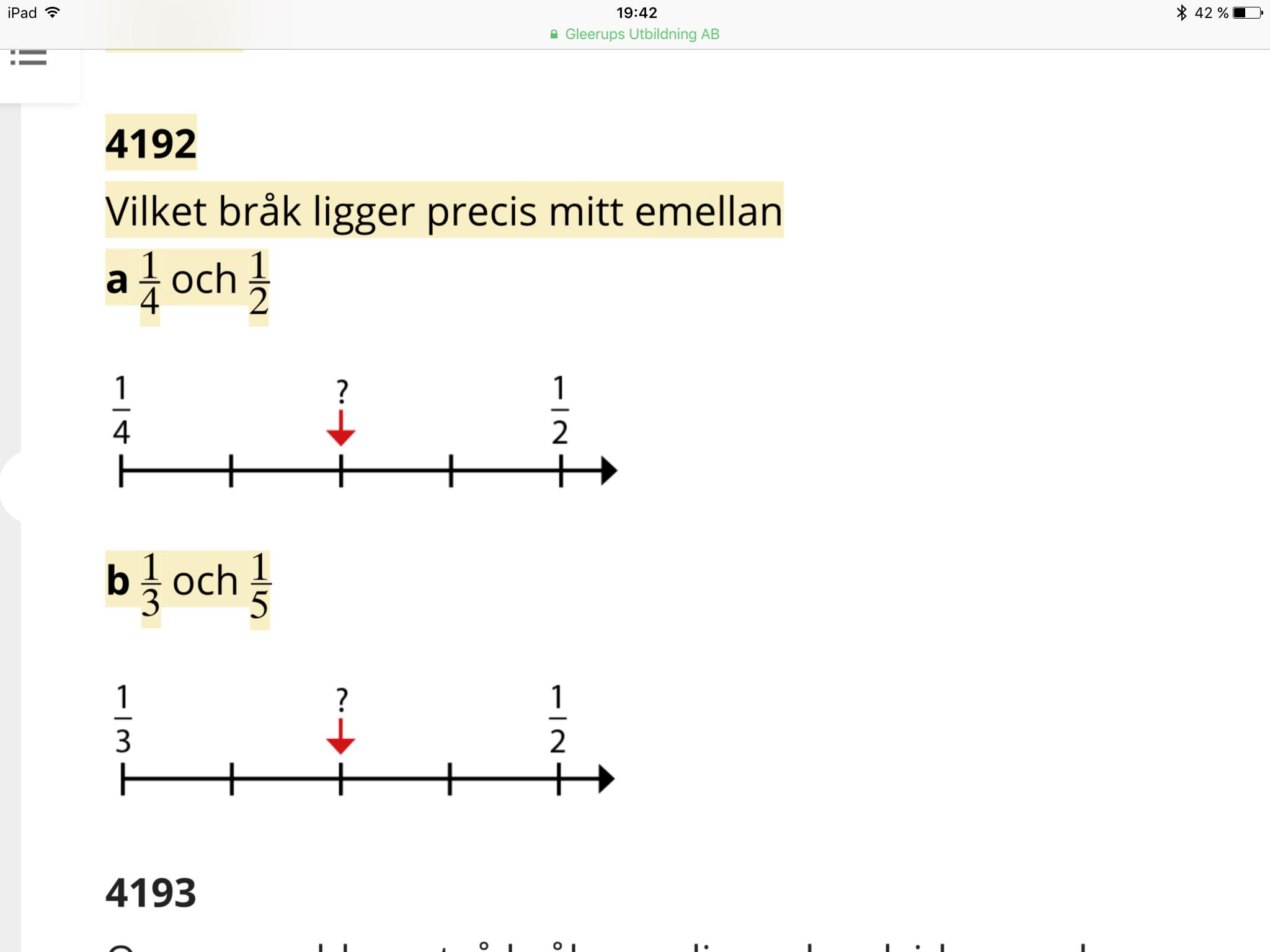 Vilket är Mellan (Matematik/Årskurs 7) – Pluggakuten