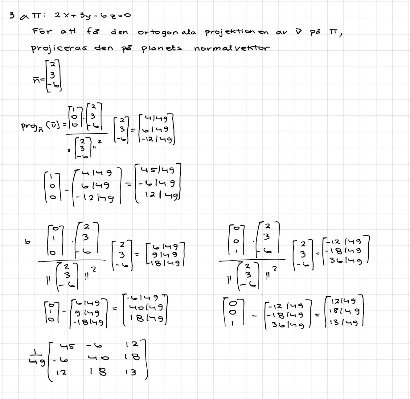 Linjär Algebra Och Geometri: är Matrisen Inverterbar (Matematik ...