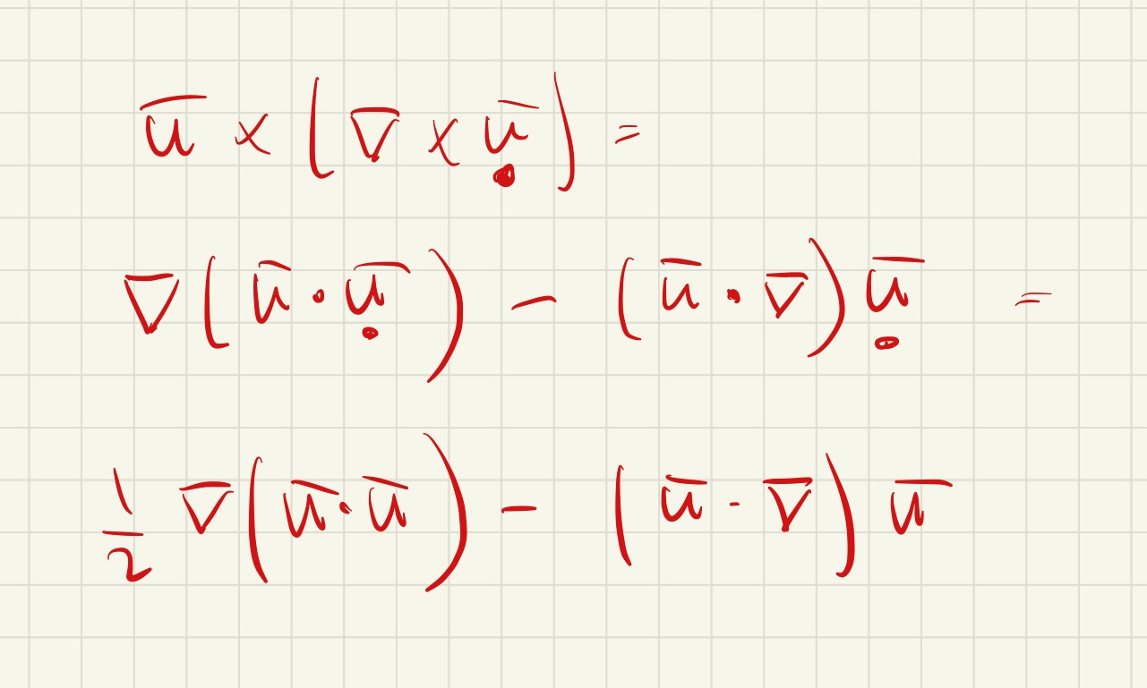 Vektoranalys: BAC-CAB Regeln Med Nablaoperatorn (Matematik/Universitet ...