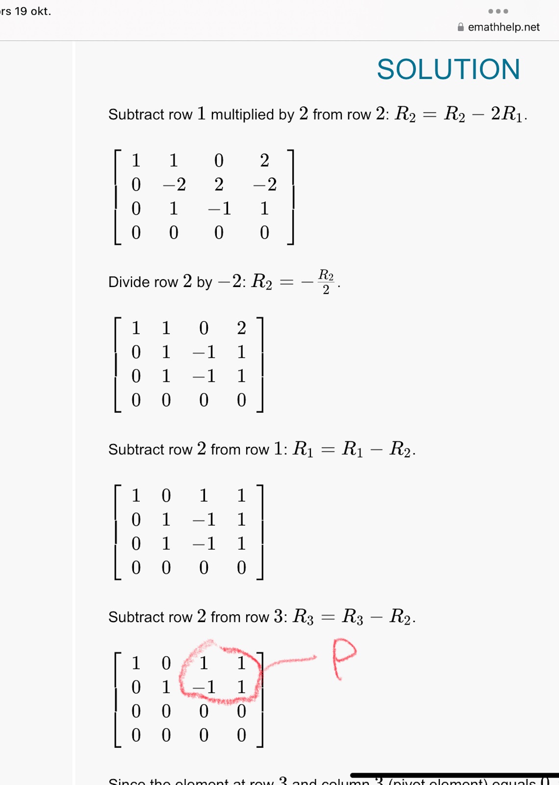 Hitta Basbyte Matrisen (Matematik/Universitet) – Pluggakuten