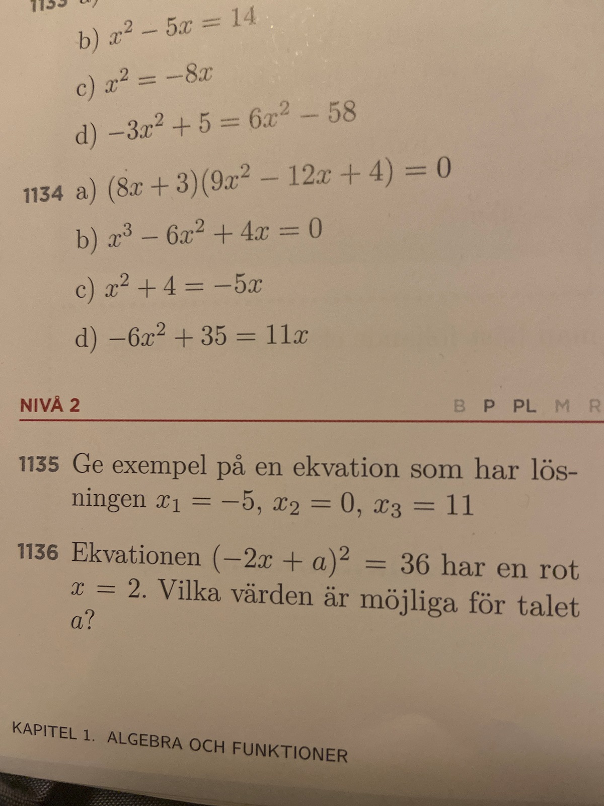 Ge Exempel På Ekvation (Matematik/Matte 3/Algebraiska Uttryck ...