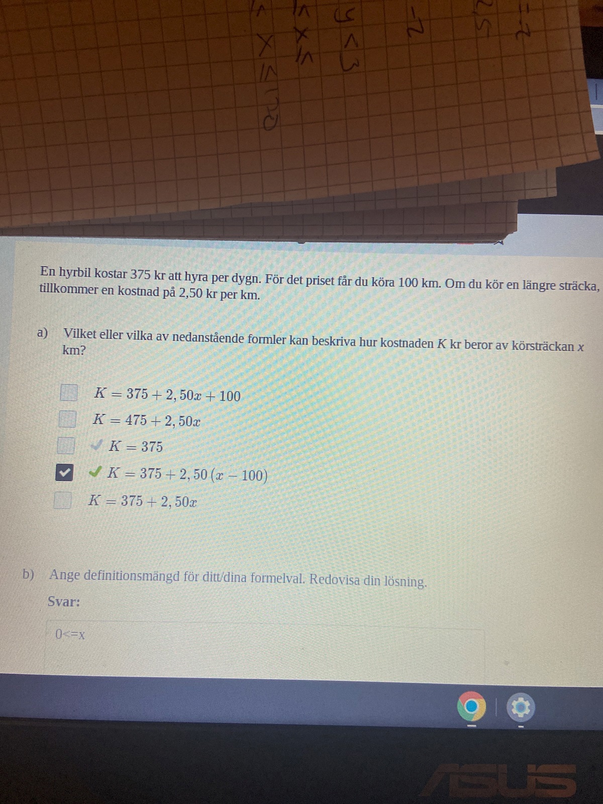 Definitionsmängd (Matematik/Matte 1/Funktioner) – Pluggakuten