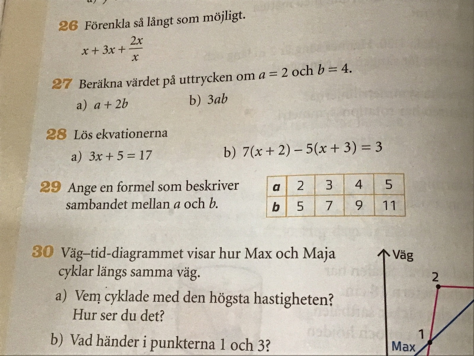 Formel, Samband Mellan A Och B (Matematik/Årskurs 9) – Pluggakuten