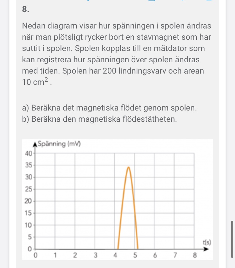 Induktion, (Fysik/Fysik 2) – Pluggakuten