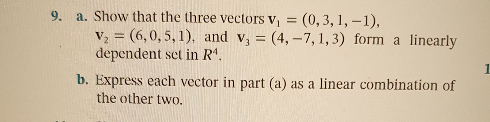 Linjärt Oberoende Och Oberoende Vektorer (Matematik/Universitet ...