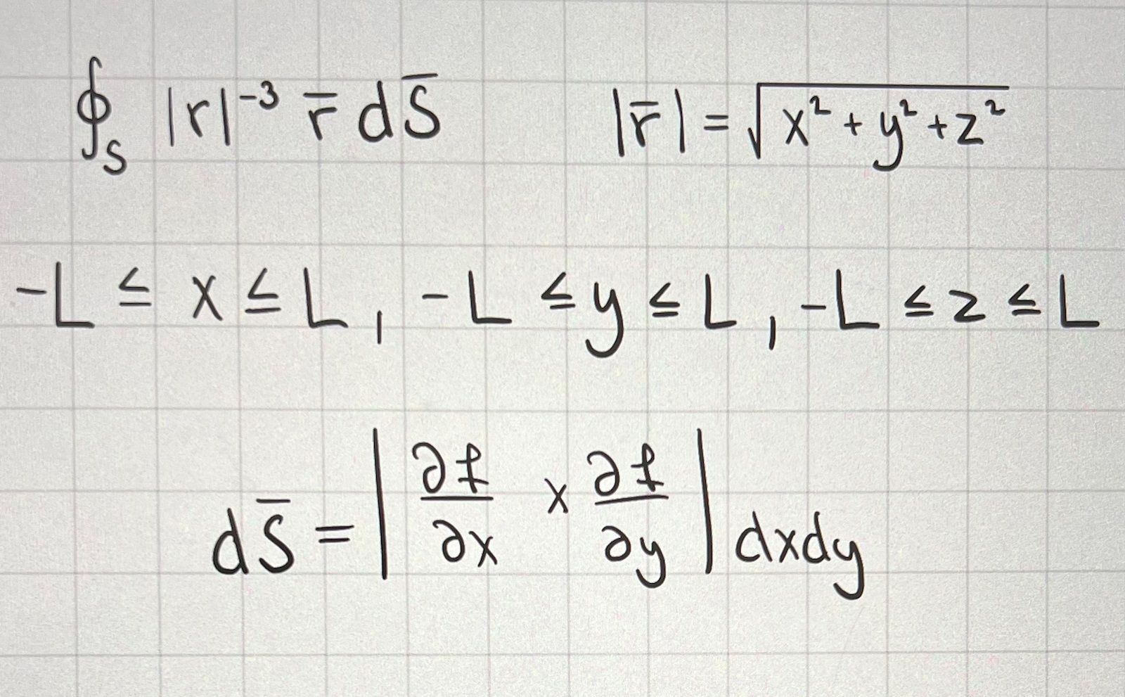 Flödesintegral, Flervariabelanalys (Matematik/Universitet) – Pluggakuten