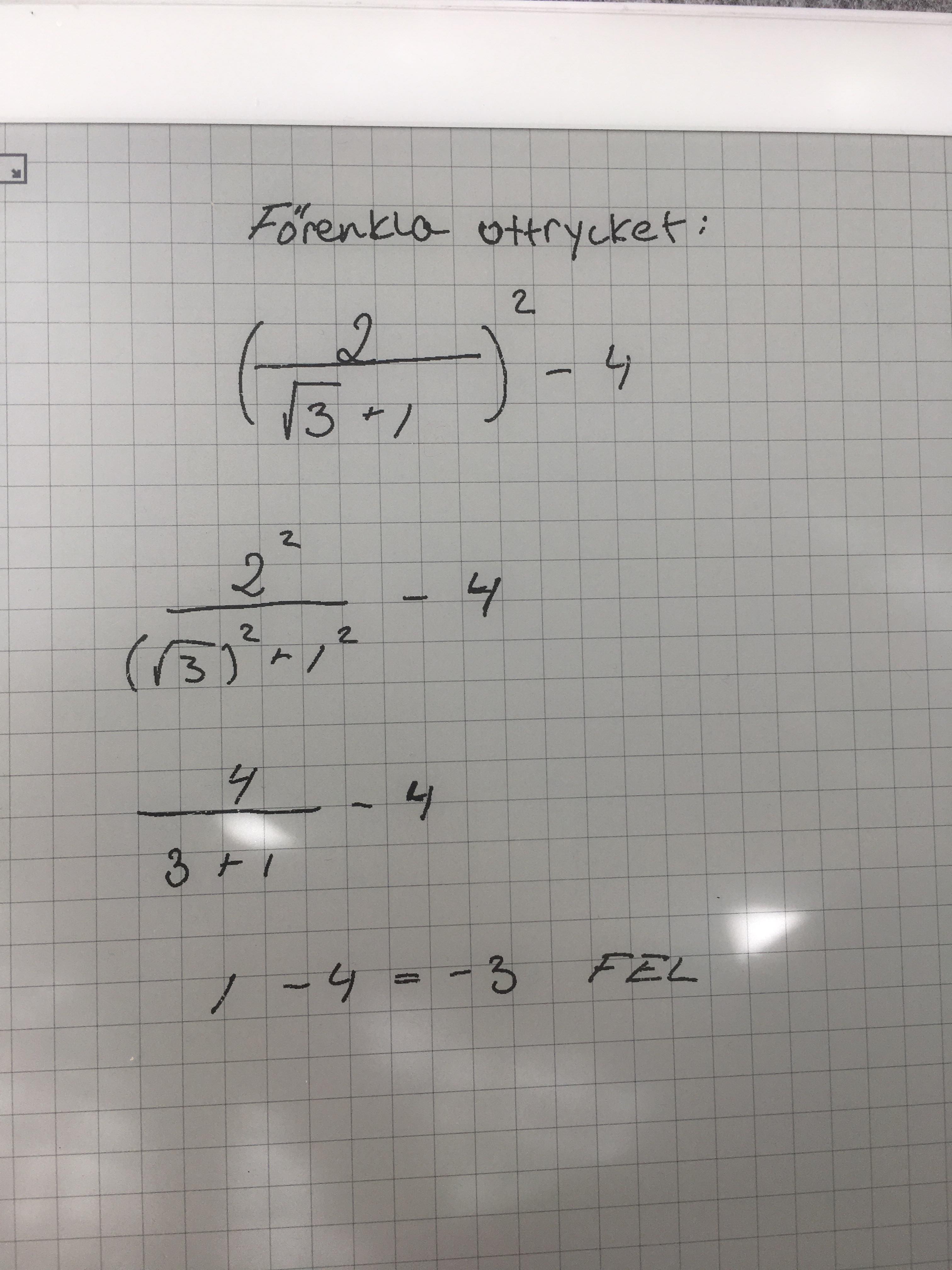 Förenkla Uttryck (Matematik/Matte 4/Komplexa Tal) – Pluggakuten