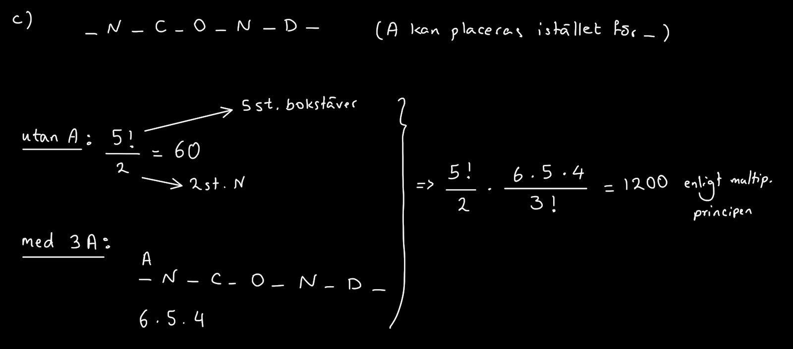 Combinatorics (Matematik/Universitet) – Pluggakuten