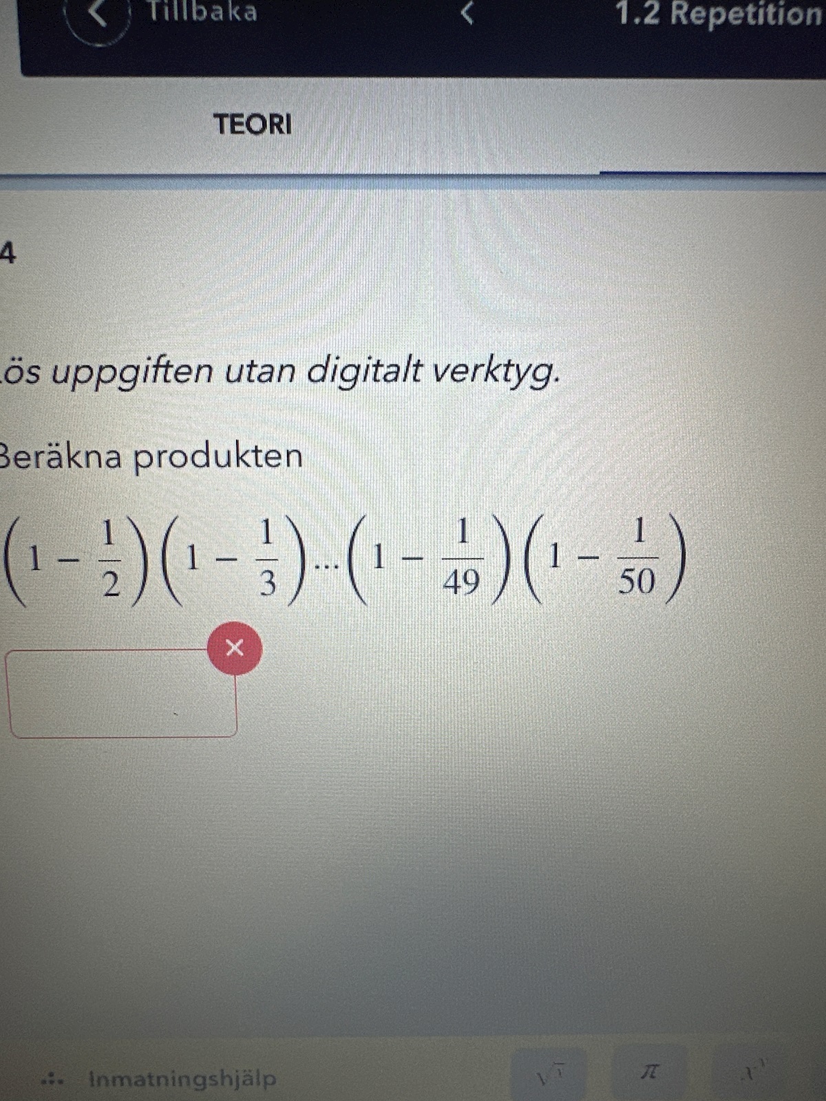 Beräkna Produkten (Matematik/Matte 1/Algebra) – Pluggakuten