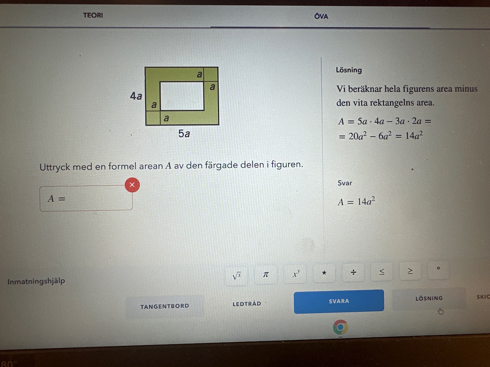 Uttryck Med En Formel (Matematik/Matte 1/Geometri) – Pluggakuten