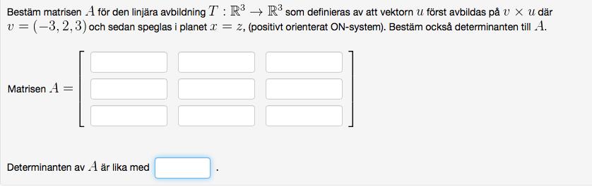 Linjär Avbildning Och Spegling (Matematik/Universitet) – Pluggakuten