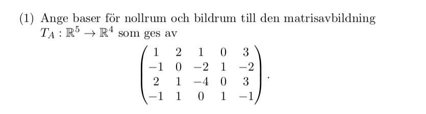 Nollrum (Matematik/Universitet) – Pluggakuten