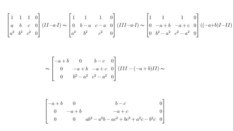 Linjärt Oberoende/beroende (Matematik/Universitet) – Pluggakuten