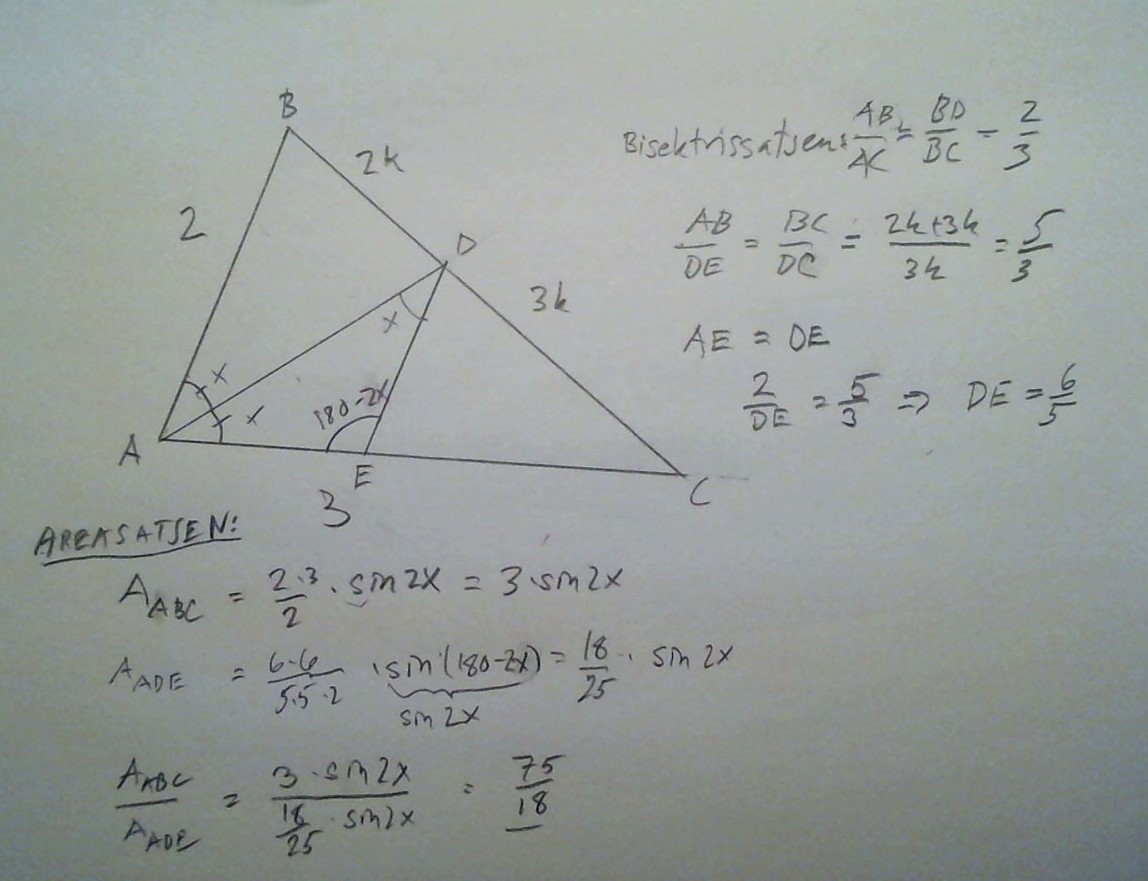 Sökandes Efter En Klurig Geometri Uppg. För Ma2 (Matematik/Matte 2 ...