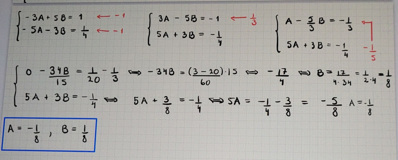 Ekvationssystem (Matematik/Universitet) – Pluggakuten