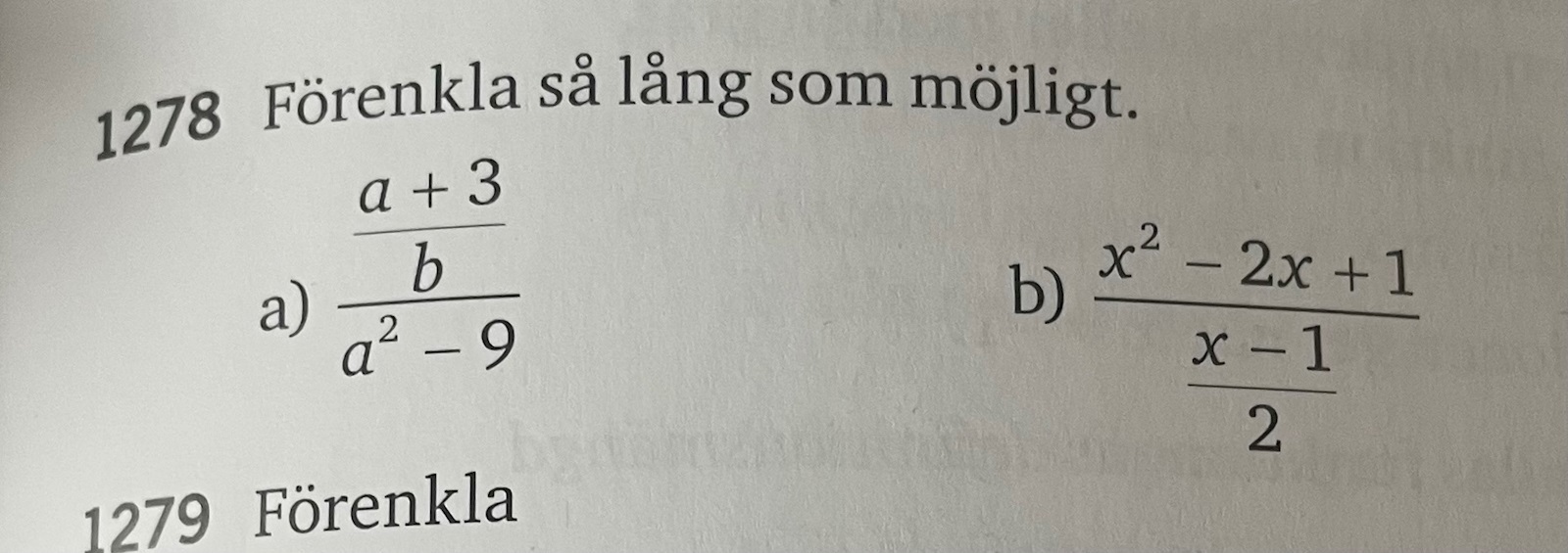 Förenkla Rationellt Uttryck (Matematik/Matte 3) – Pluggakuten