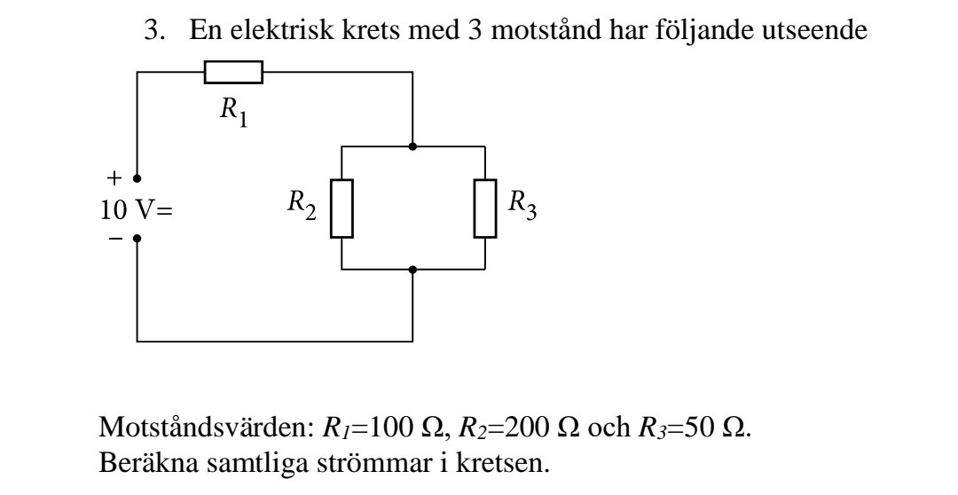 Fysik Ellära. Spänning Och Resistans (Fysik/Universitet) – Pluggakuten