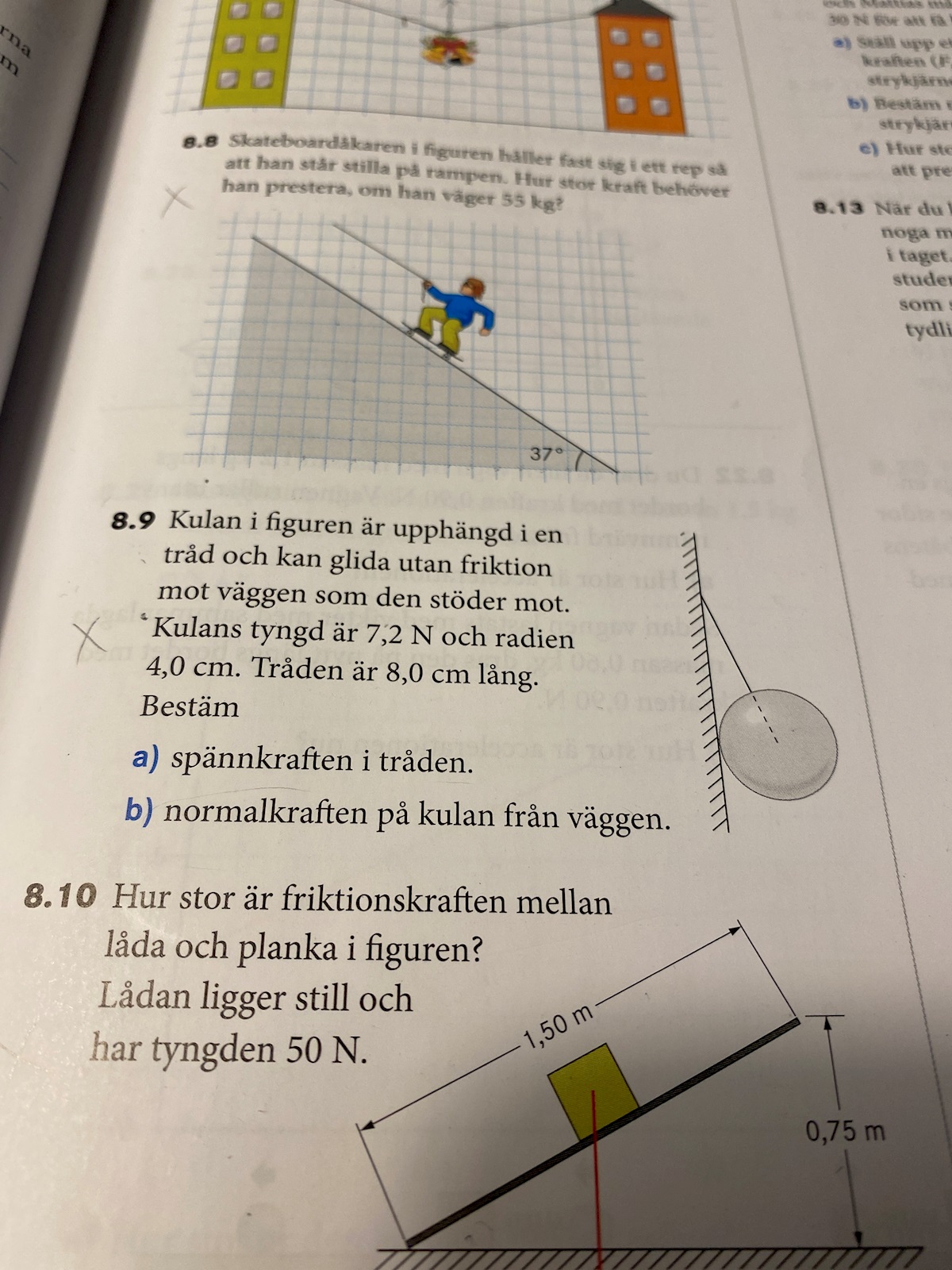 Komposantuppdelning (Fysik/Fysik 1) – Pluggakuten