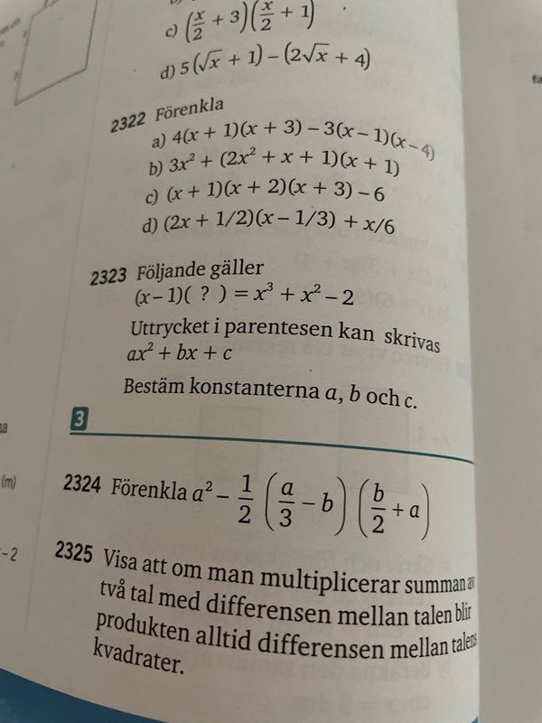 Uttryck Och Formler (Matematik/Matte 1/Algebra) – Pluggakuten