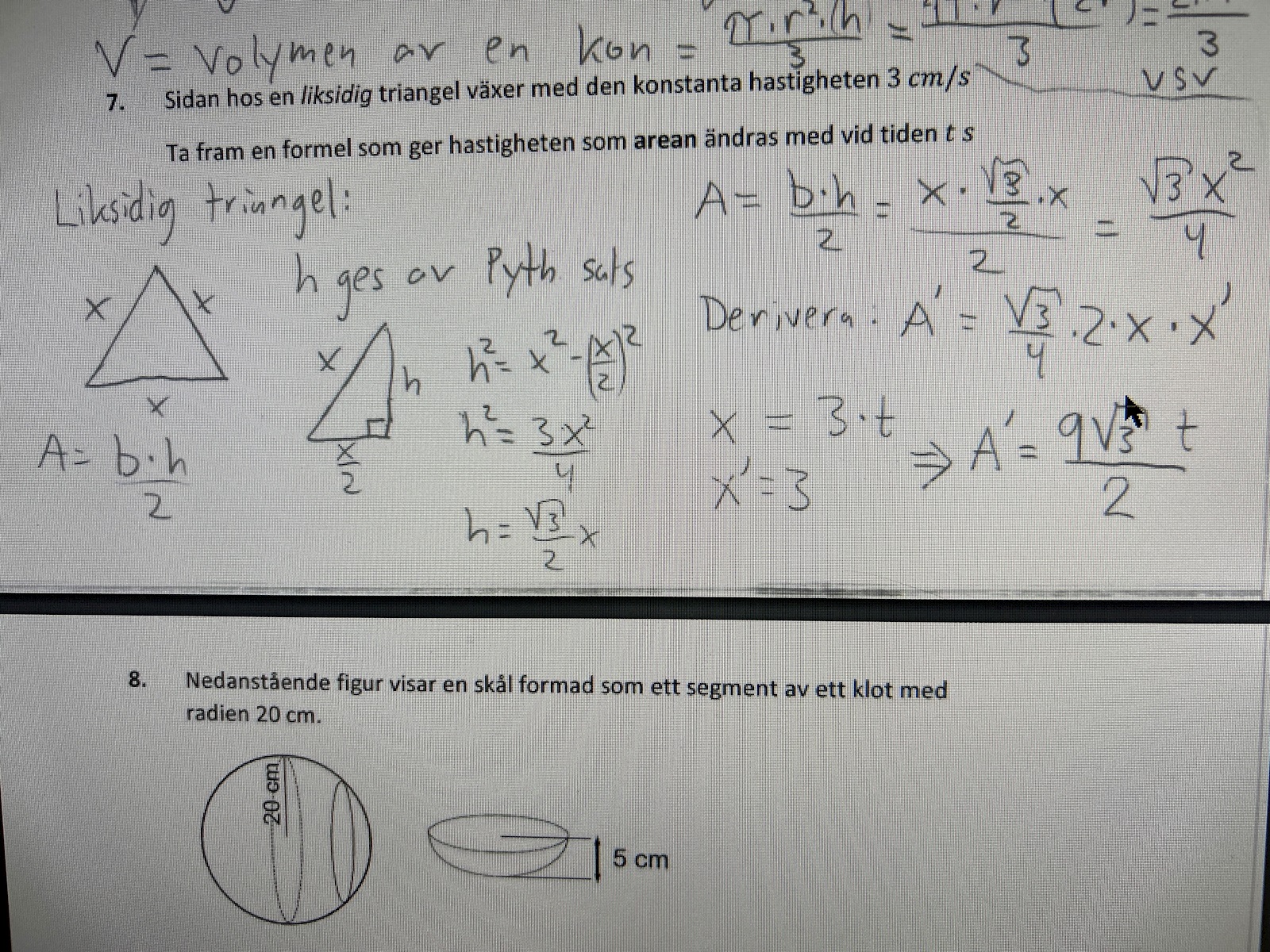 Kedjeregeln (Matematik/Matte 4) – Pluggakuten