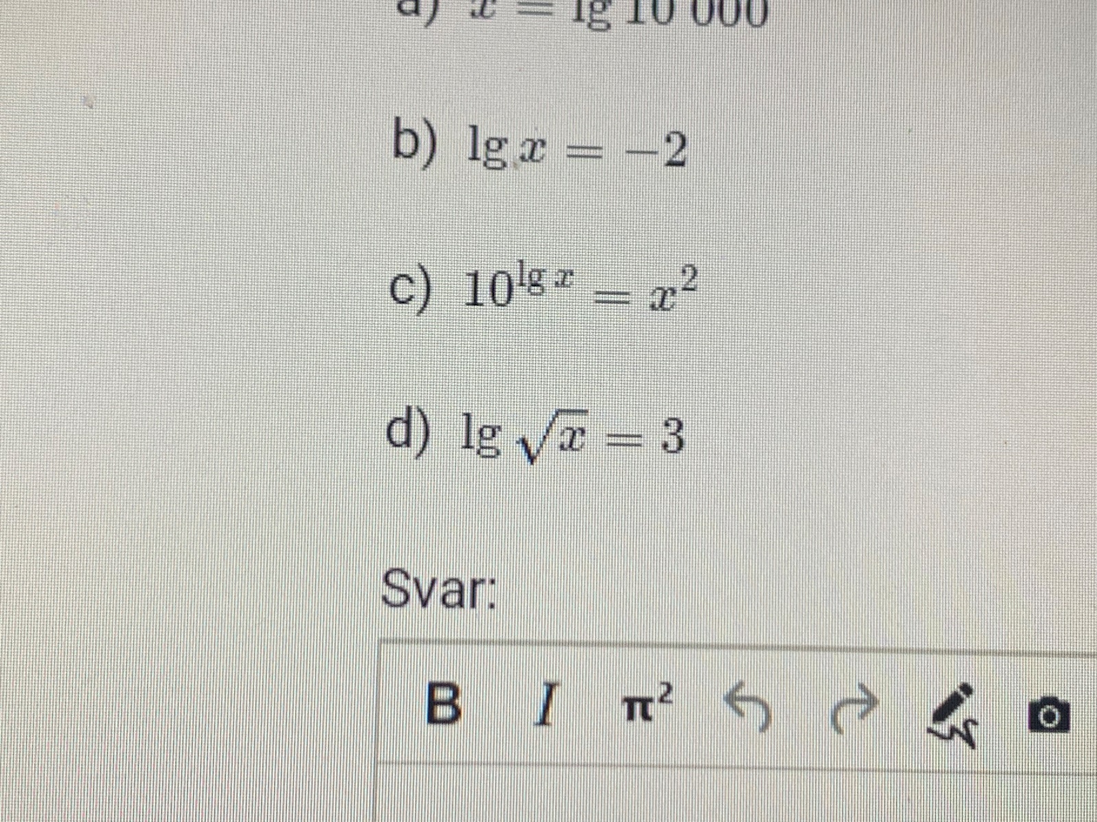 Logaritmer (Matematik/Matte 2/Algebra) – Pluggakuten