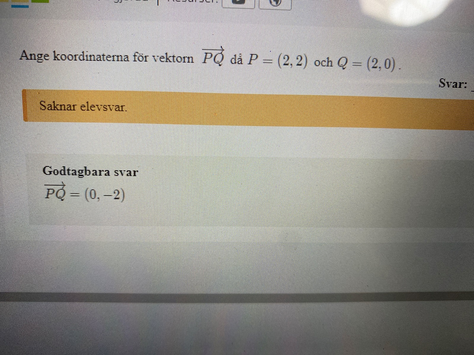 Vektorer (Matematik/Matte 1/Geometri) – Pluggakuten