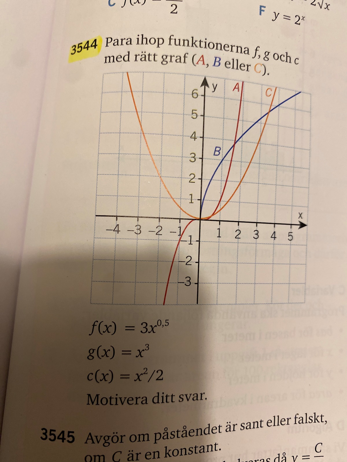 3544-funktion (Matematik/Matte 1/Funktioner) – Pluggakuten