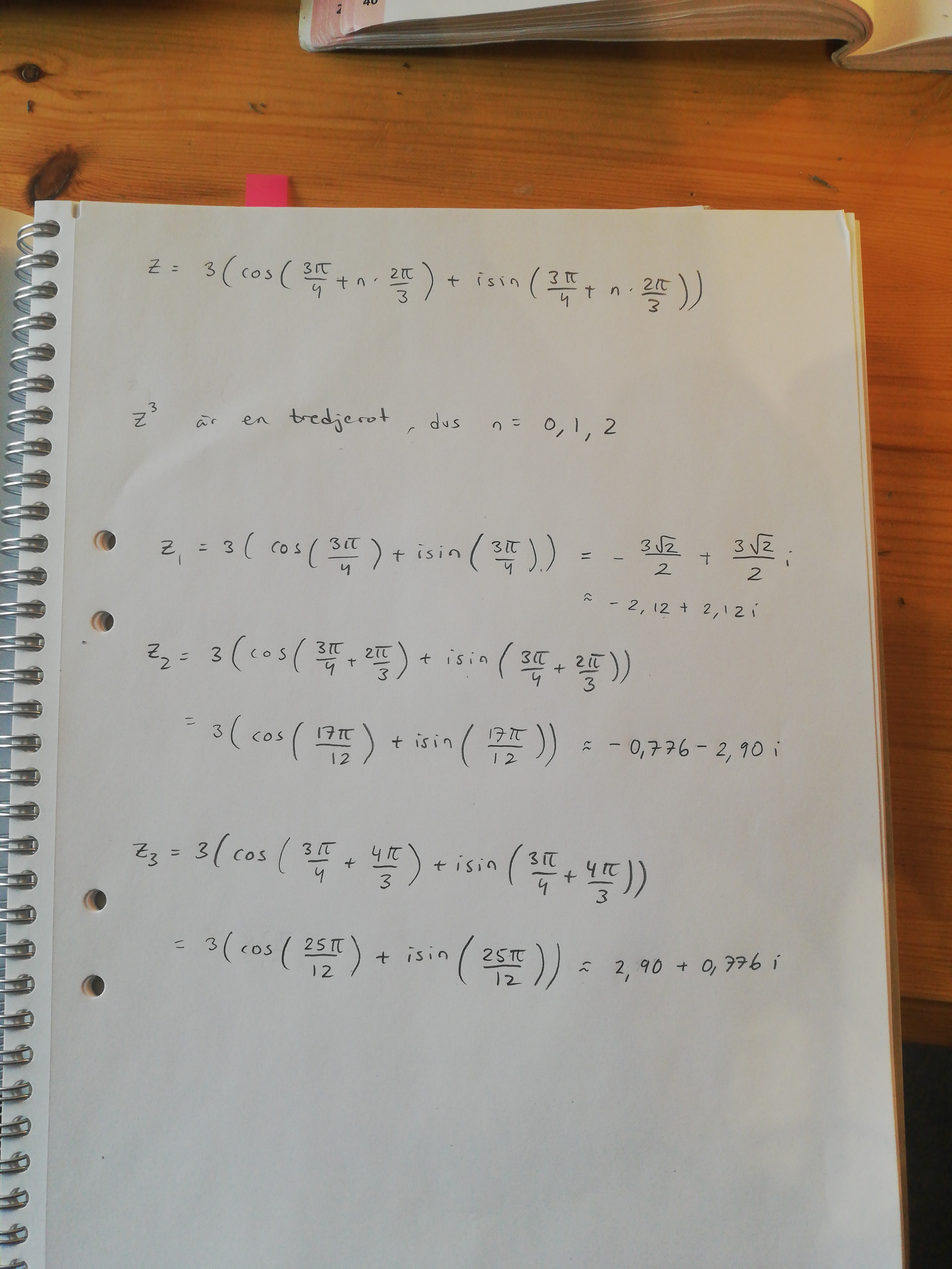 Komplexa Tal (Matematik/Matte 4/Komplexa Tal) – Pluggakuten