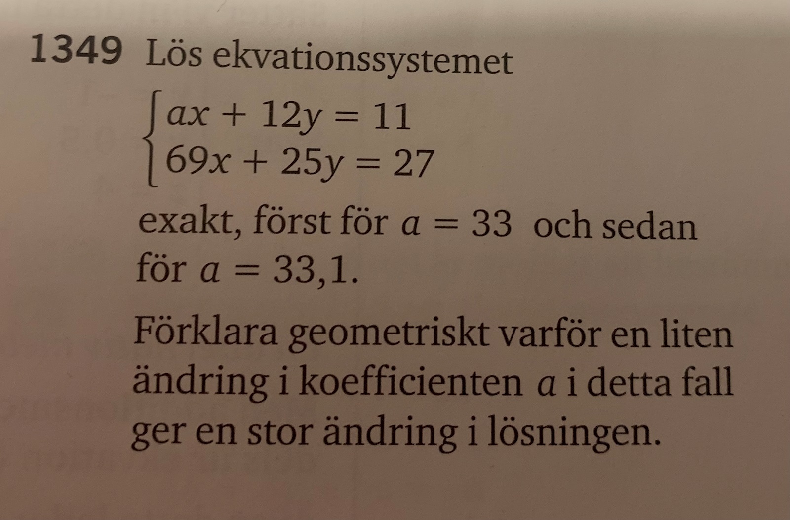 Ekvationssystem (Matematik/Matte 2/Linjära Ekvationssystem) – Pluggakuten