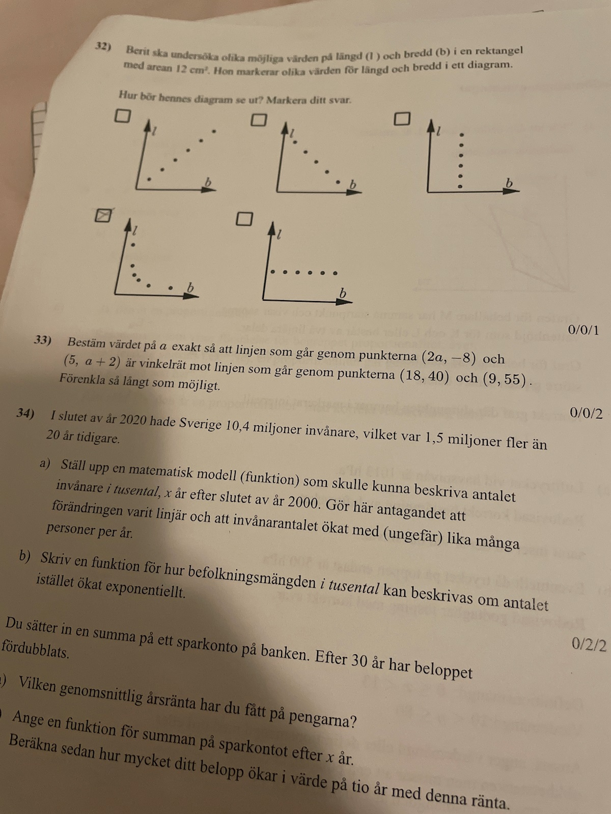 Vinkelrät (Matematik/Matte 1/Funktioner) – Pluggakuten