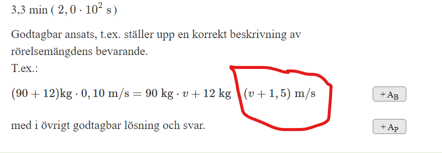 Rörelsemängdens Bevarande (Fysik/Fysik 1) – Pluggakuten