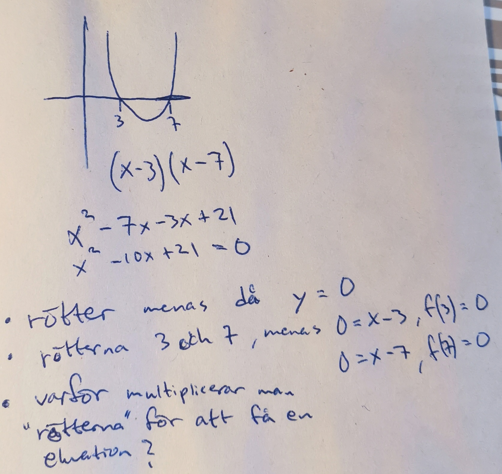 Förklara Hur Det Går Till (Matematik/Matte 3/Algebraiska Uttryck ...