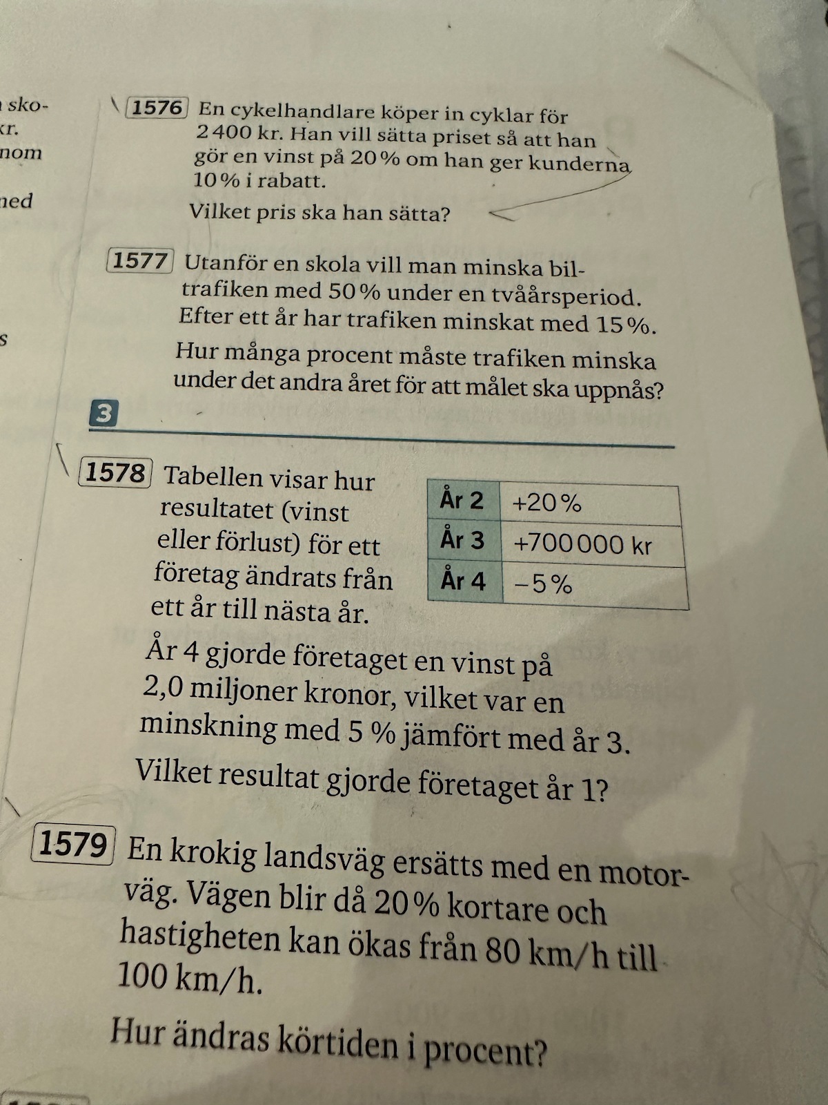 Procent Och Förändringsfaktor 2 (Matematik/Matte 1) – Pluggakuten